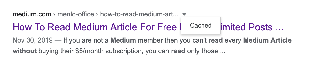 medium articles for free extension